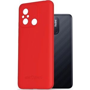 AlzaGuard Matte TPU Case na Xiaomi Redmi 12C červený