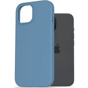 AlzaGuard Premium Liquid Silicone Case pre iPhone 15 modrý
