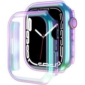 Ahastyle premium PC Matte electroplated na Apple Watch7 41MM rainbow 2 ks