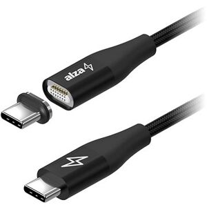 AlzaPower MagCore USB-C to USB-C 100W 0.5m čierny