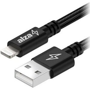 AlzaPower AluCore USB-A to Lightning MFi (C189) 0.5m čierny