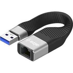 AlzaPower FlexCore USB-A (M) to RJ-45 (F) čierny