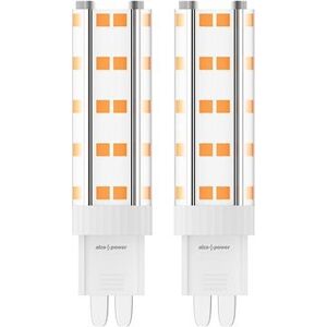 AlzaPower LED 4.2 – 40 W, G9, 2 700 K, súprava 2 ks