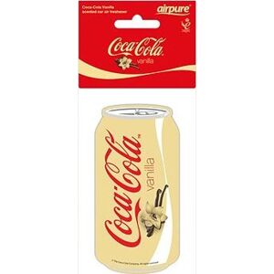 Airpure Coca-Cola závesná vôňa, vôňa Coca Cola Vanilla – plechovka