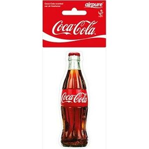 Airpure Coca-Cola závesná vôňa, vôňa Coca Cola Original – fľaša