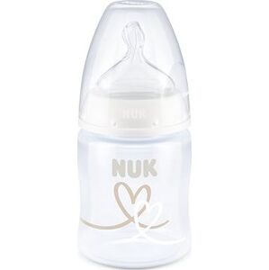 NUK FC+ fľaša s kontrolou teploty 150 ml biela
