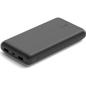 Belkin Boost Charge 20000 mAh USB-A & C 15 W, Black