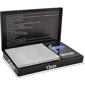 ISO 2612 Vrecková digitálna váha Professional 500 0,1 g