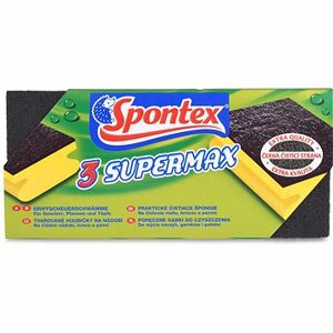SPONTEX Super Max, huba tvarovaná, veľká, 3 ks