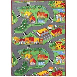 Hrací koberec pre deti cesta Little Village 140 × 200 cm