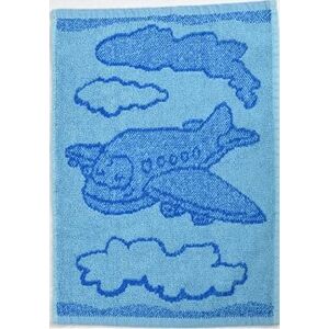 Profod dětský ručník Bebé letadlo modrý 30 × 50 cm