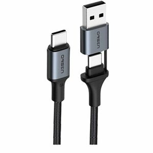 Eloop Orsen S8 Type-C to USB-C + USB-A Cable 100 W 1,5 m Black