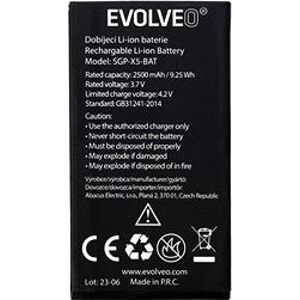 EVOLVEO StrongPhone X5, originálna batéria, 2500 mAh