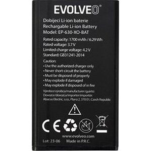 EVOLVEO EasyPhone XO, originálna batéria, 1700 mAh