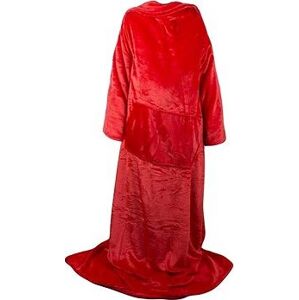 Verk 24306 Flísová deka s rukávmi červená
