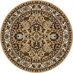 Alfa Carpets Kusový koberec Teherán T-117 beige kruh