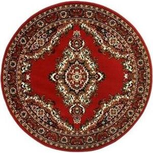 Alfa Carpets Kusový koberec Teheran T-102 red kruh
