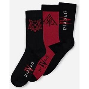 Diablo IV – Hell – 3× ponožky (43 – 46)