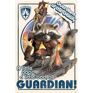 Marvel – Guardians Of The Galaxy – Strážci Galaxie – Rocket & Baby Groot – plagát