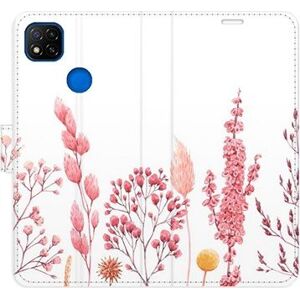 iSaprio flip pouzdro Pink Flowers 03 pro Xiaomi Redmi 9C