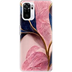 iSaprio Pink Blue Leaves pro Xiaomi Redmi Note 10 / Note 10S