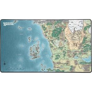 Konix Dungeons & Dragons Faerun Map Mousepad
