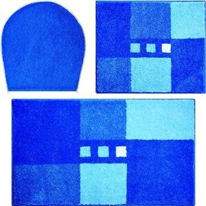 LineaDue MERKUR Set 3 ks (veko, 40 × 50 cm bez výrezu + 50 × 80 cm) SET, modrá