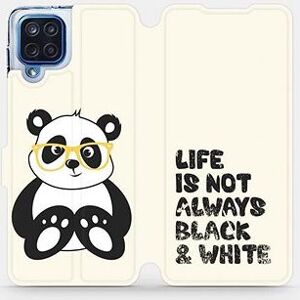 Flipové pouzdro na mobil Samsung Galaxy M12 - M041S Panda - life is not always black and white