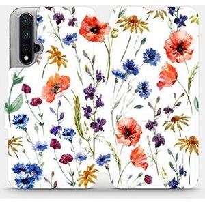 Flip puzdro na mobil Honor 20 – MP04S Lúčne kvety