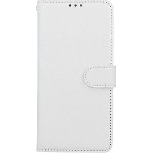 TopQ Puzdro Xiaomi Redmi Note 12 knižkové biele s prackou 95404