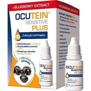 Ocutein SENSITIVE PLUS očné kvapky 15 ml + Fresh 15 toboliek
