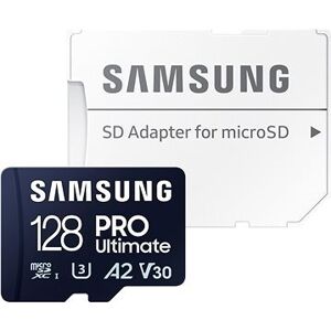 Samsung MicroSDXC 128 GB PRO Ultimate + SD adaptér