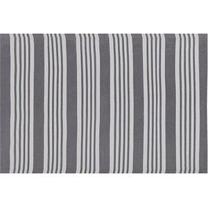 Vonkajší koberec 120 × 180 cm sivý a biely DELHI, 202339