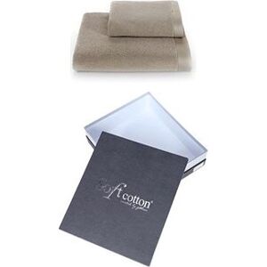 Soft Cotton – Darčeková súprava uterák a osuška Lord, 2 ks, béžová