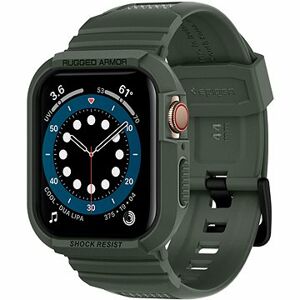 Spigen Rugged Armor Pro Green Apple Watch 8/7 (45mm)/SE 2022/6/SE/5/4 (44mm)