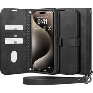 Spigen Wallet S Pro Black iPhone 15 Pro Max