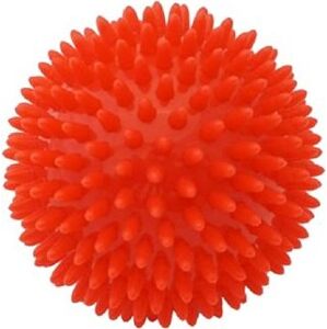 Kine-MAX Pro-Hedgehog Massage Ball – červená