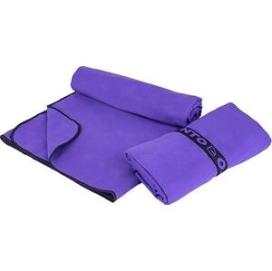 RUNTO Rýchloschnúci uterák 80 × 130 cm, fialový