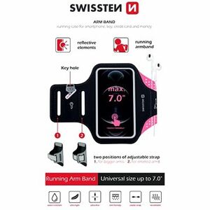 Swissten Arm Band Case veľ. 7,0" ružové