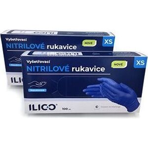 ILICO nitrilové rukavice XS, 100 ks