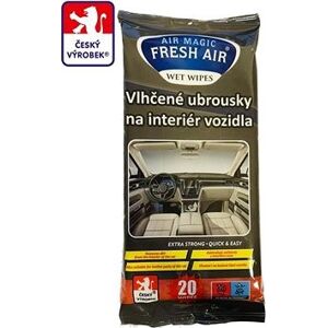 Fresh Air čistiace obrúsky na interiér vozidla, 20 ks