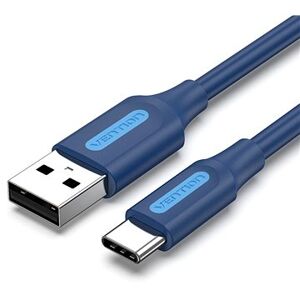 Vention USB 2.0 to USB-C 3A Cable 1 m Deep Blue