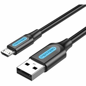 Vention USB 2.0 -> micro USB Charge & Data Cable 0,5 m Black
