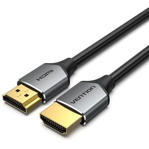 Vention Ultra Thin HDMI Male to Male HD Cable 2M Gray Aluminum Alloy Type