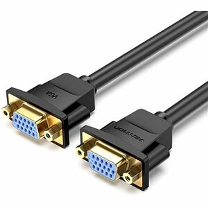 Vention VGA Female to Female Extension Cable 1 m Black