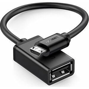 Ugreen micro USB -> USB 2.0 OTG Adaptér 0,1 m Cable Black